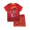 PJ Masks Boys Owlette Short Pajamas Red Size 6