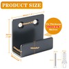 Alise Black Tile Display Wall Hanger Fastenerr,Stainless Steel Wall Mount