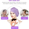 KESYOO Toalla Absorbente Cabello de Microfibra Alta Absorción y Secado