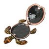 Turtle Trinket Boxes Handcrafted Hand Painted Rhinestones Hinged Trinket Boxes
