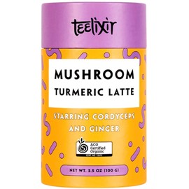 Teelixir Organic Mushroom Turmeric Latte 100g