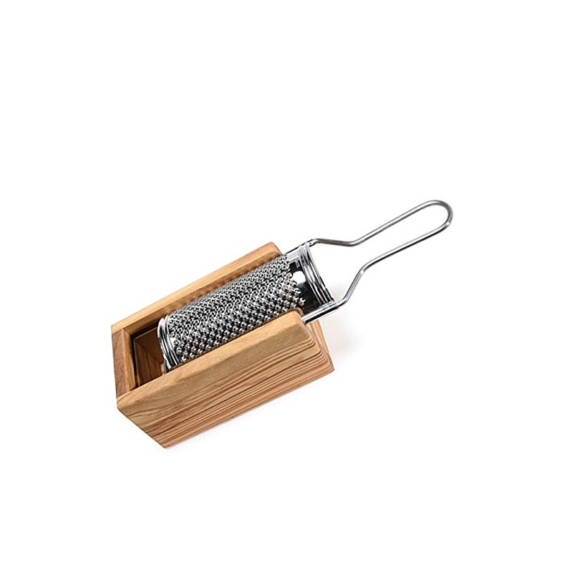 (D) Cheese Grater Stainless Steel Parmesan Kitchen Graters Vintage French