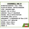 COBI Historical Collection WWII Cromwell MK. IV Tank