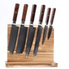 Resafy Large Magnetic Knife Holder,Acacia Wooden Magnetic Knife Block 12.5X10