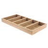 Forest Paper Eyeglass Tray, 5 Pieces, Natural Bamboo, Accessory Holder,