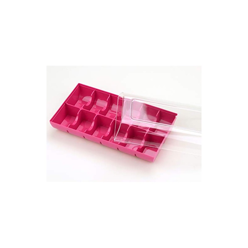 Macaron Packaging Fuchsia Pack of 12