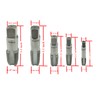 5 Piece NPT Thread Forming Taps, Pipe Taps Set, High-speed