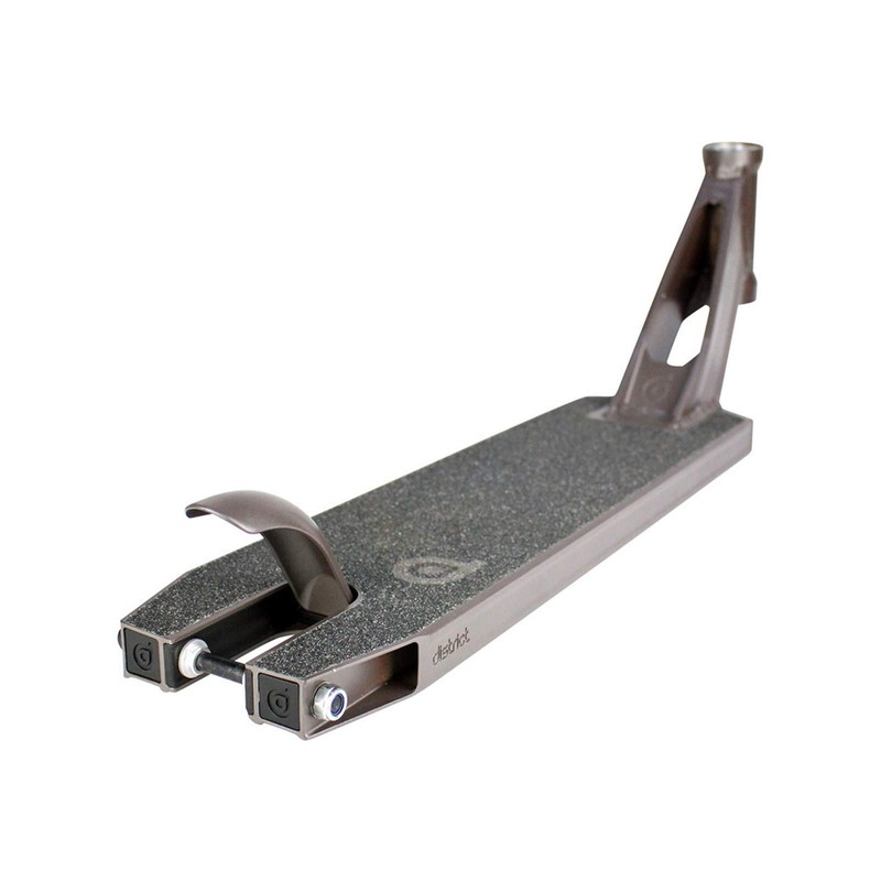 District HTS Pro Scooter Deck - 4.9" x 20.8" (Titanium