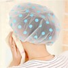Dot Waterproof Shower Hair Cap for Bath & Salon (Random Color) BL09038 9ea
