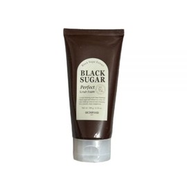 UnKnown Skinfood skin care skin cleanliness black sugar perfect scrub foam 180g 2pcs / 스킨푸드 피부관리 피부청결 블랙슈가 퍼펙트 스크럽 폼 180g 2개