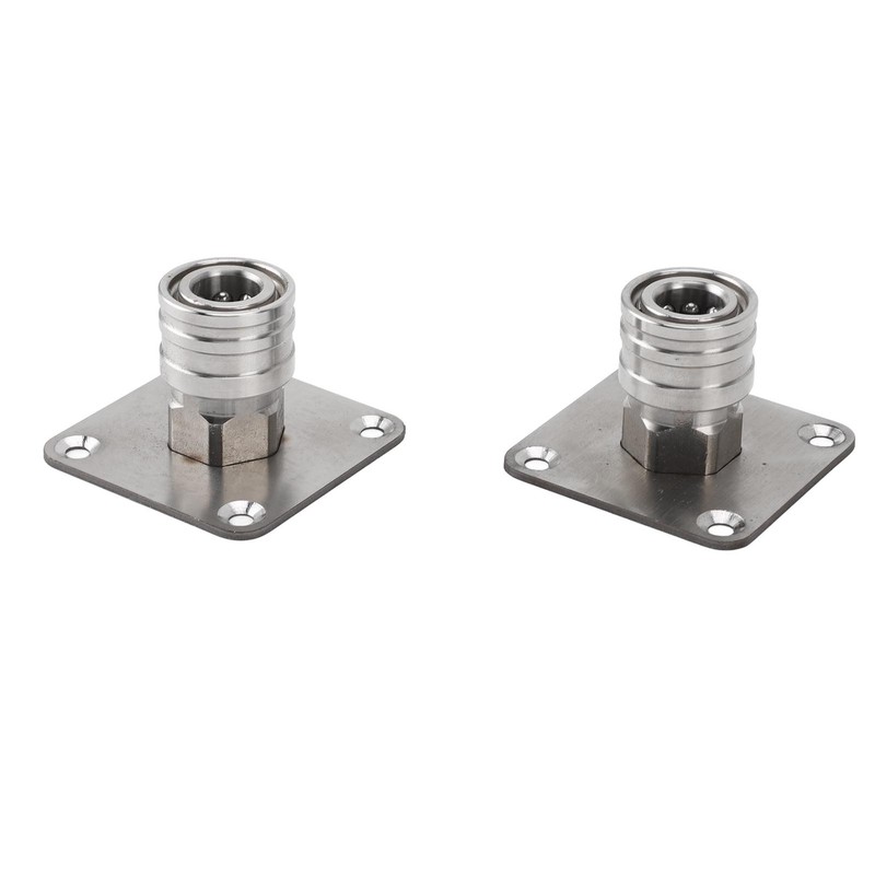 2Pcs Pressure Washer Foam Cannon Holder 1/4inch Quick Connect Stainless