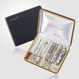 Three Seven Nail Clipper Set 637C 9-Piece / Chrome / 쓰리세븐 손톱깍이세트 637C 9종 /크롬