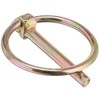 DOUBLE HH 81911 Category 0 Yellow Zinc Plated Lynch Pin,