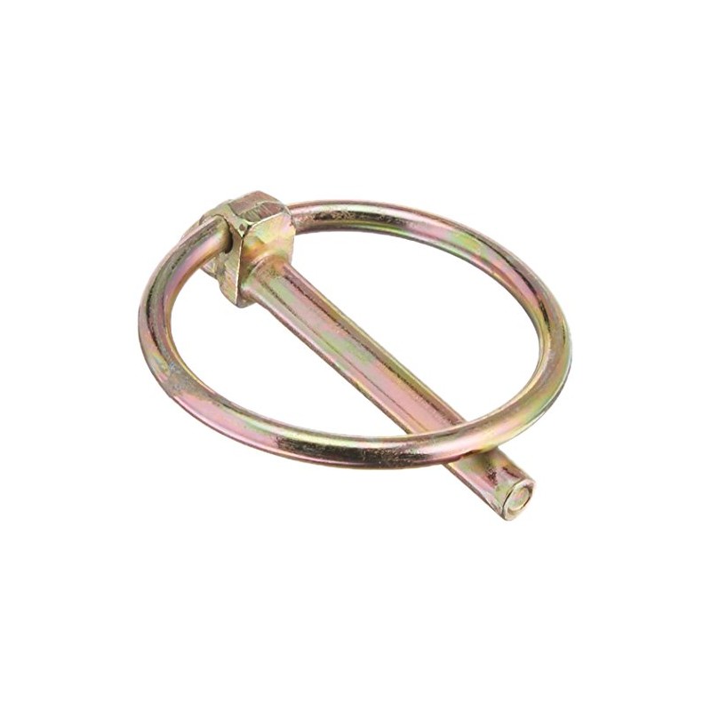 DOUBLE HH 81911 Category 0 Yellow Zinc Plated Lynch Pin,
