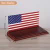 LIUYALO Challenge Coin Display, Light up Coin Holder American Flag