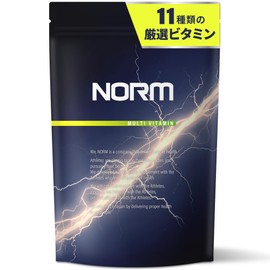 NORM ノーム マルチビタミン エナジー 30日分 11種の厳選ビタミン マカ 亜鉛 アルギニン シトルリン ビオチン ビタミンC ビタミン 国内製造 サプリ