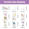 Easter Window Clings Decorations,121Pcs Easter Decorations for Glass Windows, Holiday