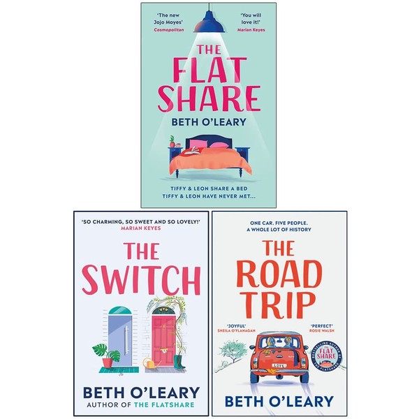 Beth O'Leary 3 Books Collection Set (The Flatshare, The Switch,