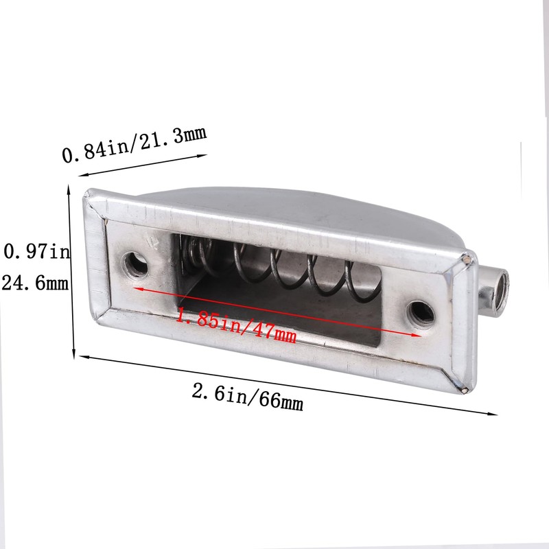 Both Side Drum Claw Hook 10pcs Iron Rectangular Shape Drum