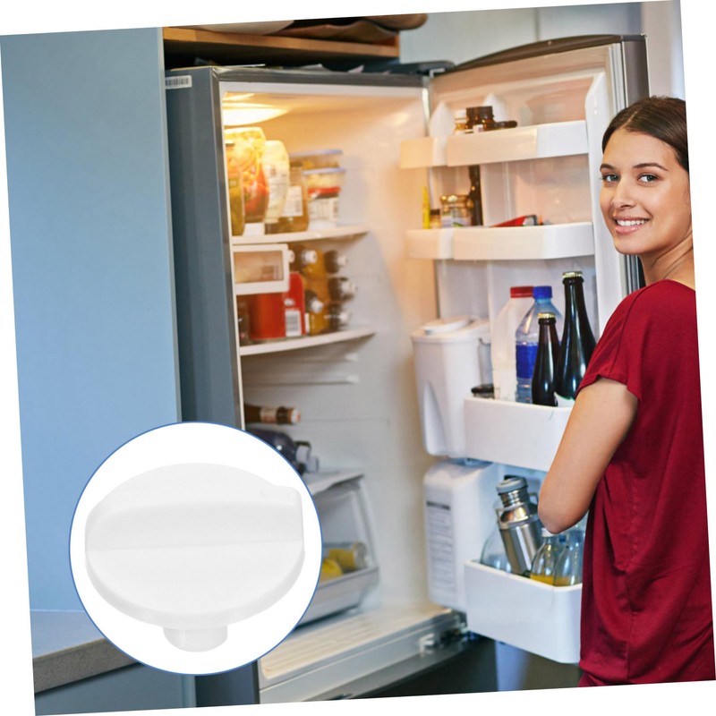 Kisangel Freezer Temperature Control Knob Precise Thermostat Replacement for Fridge