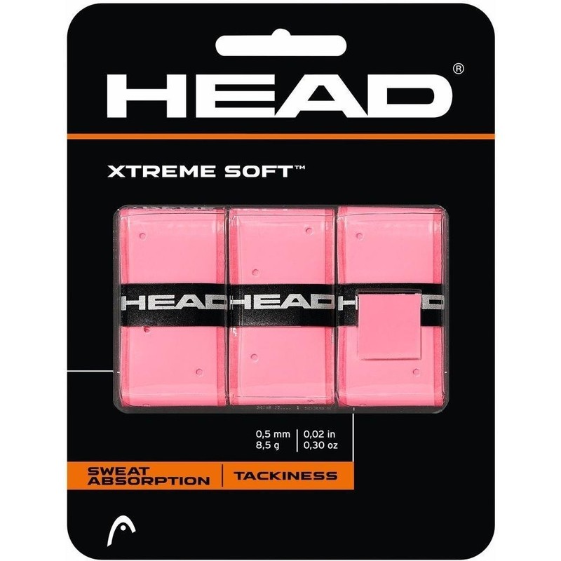 HEAD Xtreme Soft Tennis Racquet Overgrip - Cushioned, Moisture-Absorbing, Non-Slip