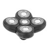 Electric Beard Shaver 5 Blade Rotating Head Waterproof Accessory Replacement