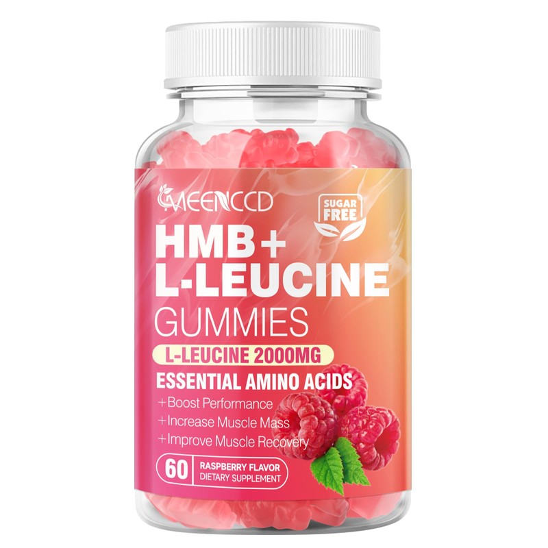 HMB and L-Leucine Gummies, 3000mg HMB and Leucine Amino Acid