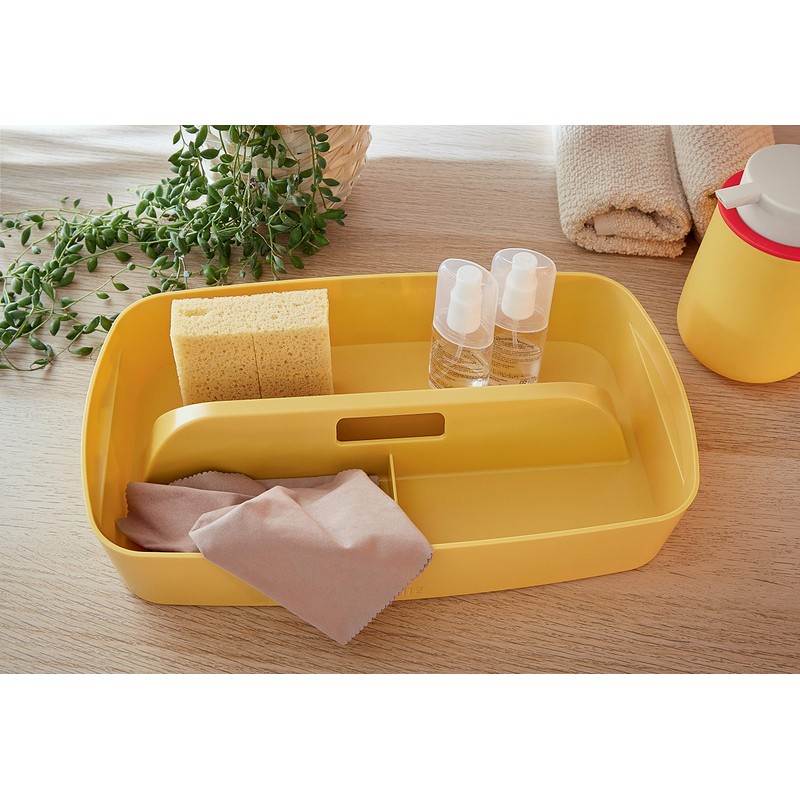 Leitz MyBox Cosy Series 52660019 Storage Bowl with Handle, Warm