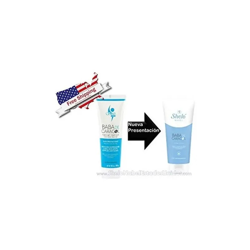 Crema Facial de Caracol Sheló Nabel con Protección Solar