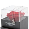 Necklace with Rose Gift Box Exquisite Appearance Preserved Flower Gift