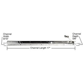C.R. LAURENCE FA1630 CRL 17" Window Channel Balance - 1630 or 16-3