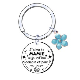 YUANSI Oma Geschenk Oma Schlüsselanhänger Geschenk Oma Geburtstag Geschenk Oma Weihnachten Geschenk Oma Originelles Geschenk Oma personalisierte Geschenke Oma Taufe Geschenk Schlüsselanhänger