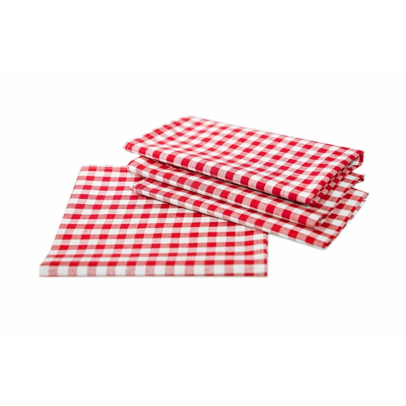 texpot Country House Tablecloth 130 x 220 cm Red /