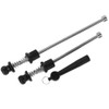 POENVFPO Quick Release Skewer, Anti Theft Secure Lock Skewers Set