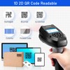 1D 2D Wireless Barcode Scanner, Onewscan Portable Inventory Scanner with