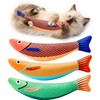 Furlof Cat Toy Fish Fidget Movable Cat Toy Fish Fidget