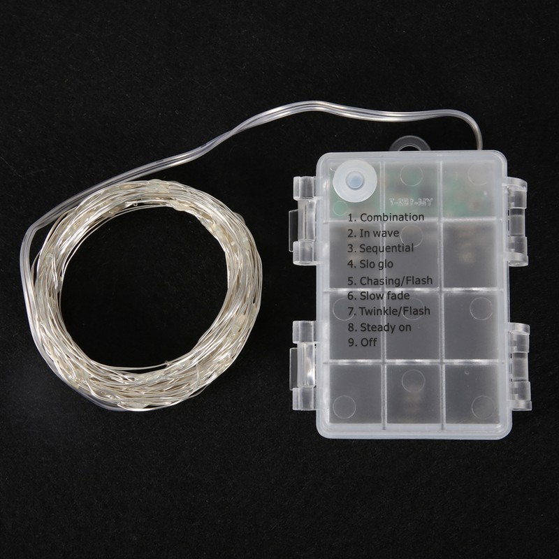 USB Copper Wire LED String Light with Remote Control for