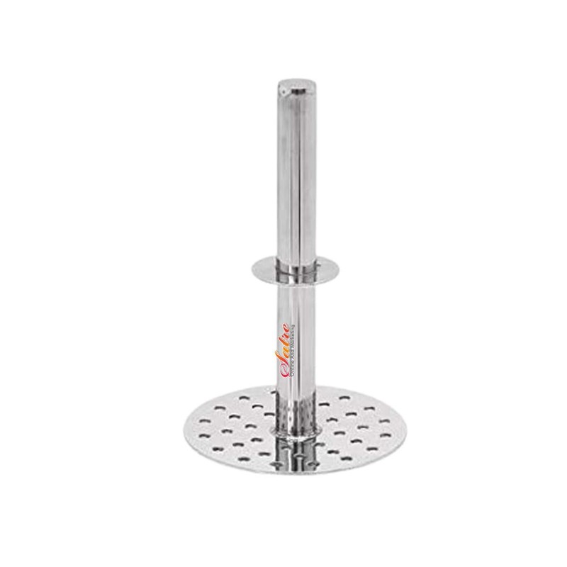 Stainless Steel Round Potato Masher Masher Masher Vegetable Chopper Pav