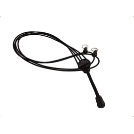 Rick Young Outdoors Premium Binocular Harness - Adjustable Chest Strap for Hunting, Birding & Hiking - Comfortable Waterproof Quick-Release System (Black)