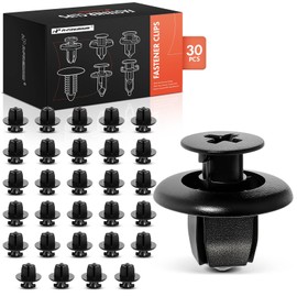 A-Premium 30PCS Nylon Push Type Retainer Clips Compatible with Toyota Camry 2006-2024 - For 9mm x 9mm Hole