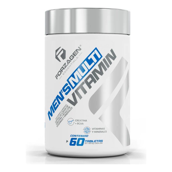 Forzagen Essentials Mens Multivitamin 60 Tabs | Vitaminas Sabor Sin