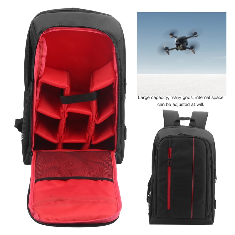 Portable Drone Backpack Large Capacity Carrying Travel Case for DJI