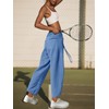 LAMISSCHE Oversized Barrel Lounge Pants Women Wide Leg Sweatpants with