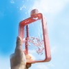 Transparent Bottle, Flat Water Bottle, Portable, Fitness, A5, 380 ml,