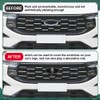 Rebvugr Front Grille Rear Tailgate Skull Emblems, Car Emblem Badges,
