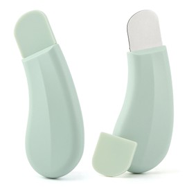 Blackhead Remover Tool, Silicone Face Scraper for Deep Cleansing, Skin Scrubber Face Spatula, Nose Blackhead Remover, Mild and Safe Skin Care Tool for Men and Women (Color:2PCS)