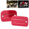 Front Brake Clutch Cylinder Fluid Reservoir Cap Cover Fit for