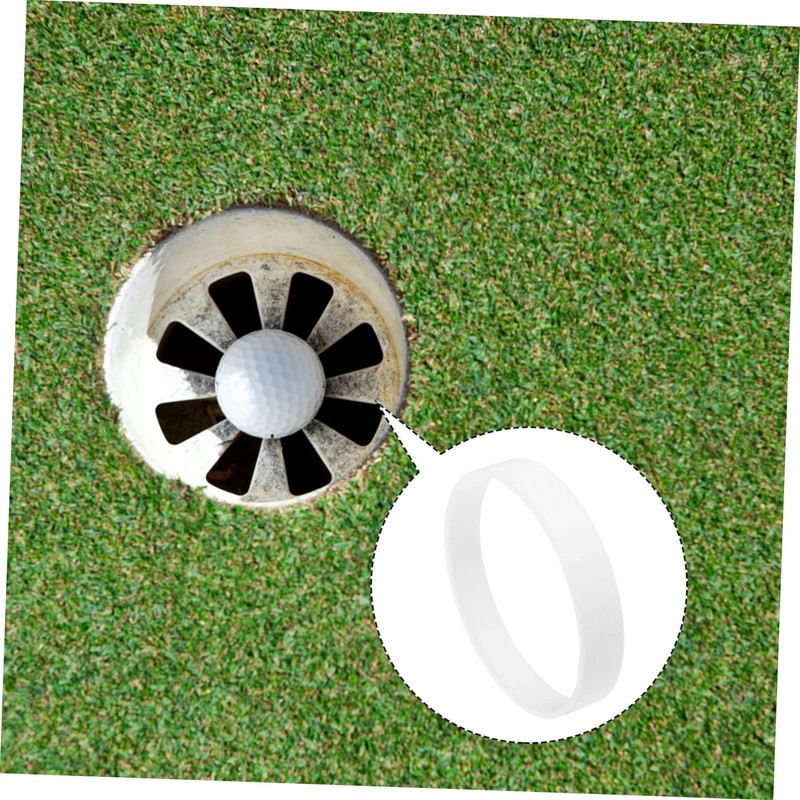 BESPORTBLE Putting Cup Rings Durable Plastic Golf Accessories for Training