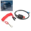 Emergency Stop Switch Safety Tether 6E9-82575-09 Fit for Yamaha Outboard