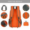 FLAMEHORSE Backpack 30L Foldable Backpack High Capacity Ultralight Rucksack Sturdy